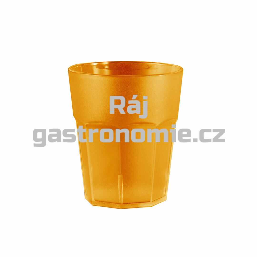 Sklenice polykarbonátové 40cl - (ARA) oranžová