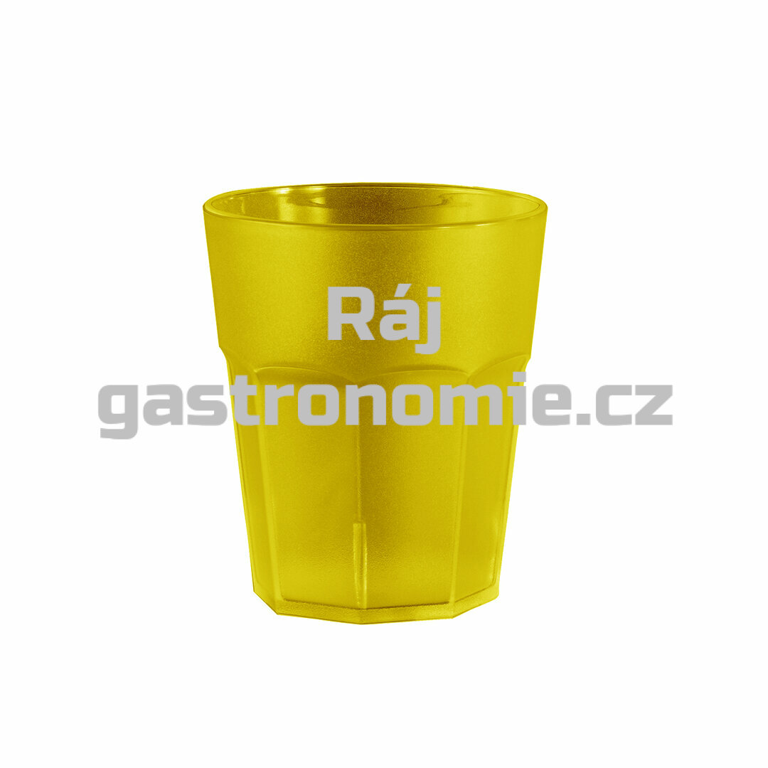 Sklenice polykarbonátové 40cl - (GLA) žlutá
