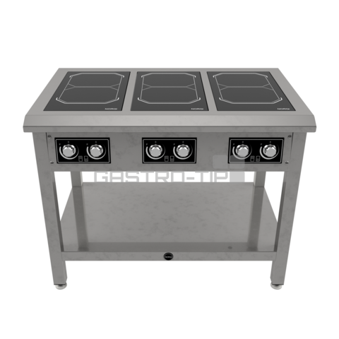 Multifunkční indukční sporák SPIN 06 plotna 10,5kW / 230V