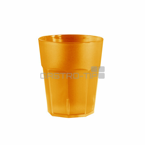Sklenice polykarbonátové 40cl - (ARA) oranžová