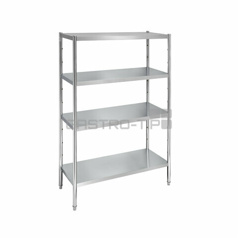 Regál nerez 1400x500x1800 4P