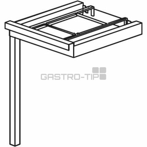 Stůl automatický rohový 90° 700 x 610 x 900 mm
