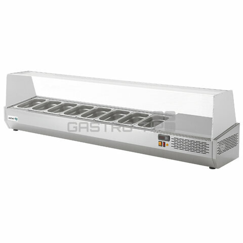 Pizza chladící pultová vitrína Asber GV-150 (GN1/4)