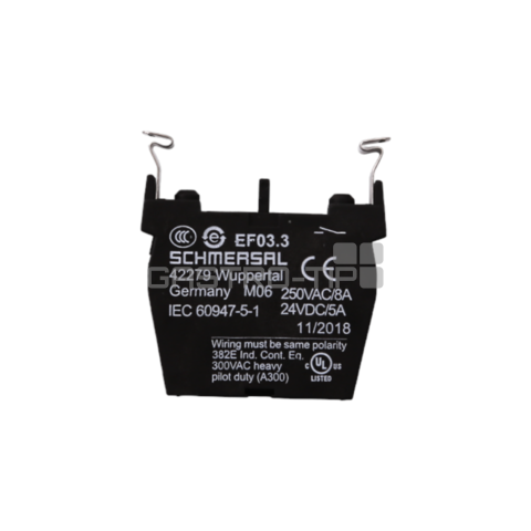 Kontakt tlačítka 1 NO zel. EF03.3 SEY