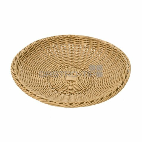 Mísa polyratan Ø380x75-béžová