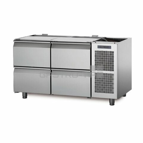 Chladící stůl TS13/4M bez vrchní desky
