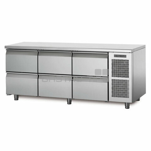 Chladící stůl TP17/6M s deskou bez zadního lemu