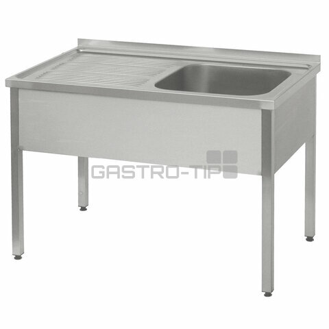 Dřez - 140x60, nádoba 50x50x30 cm vpravo