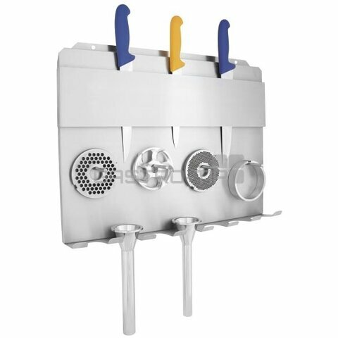 Držák nožů, složení s narážecích trubic