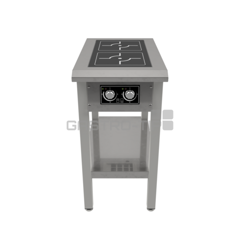 Sporák indukční PIN 02 R/L 10kW (kulaté zóny 2x 5kW)