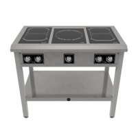 Multifunkční indukční sporák SPIN 05 plotna 10,5kW / 230V