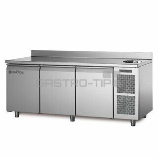 Chladící stůl TA17/1MS s deskou, dřezem a zadním lemem