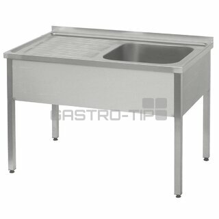 Dřez - 120x70, nádoba 50x50x30 cm vpravo