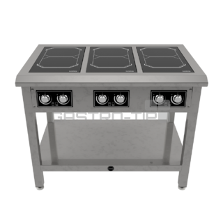 Multifunkční indukční sporák SPIN 06 plotna 10,5kW / 230V