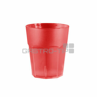 Sklenice polykarbonátové 40cl - (ROS) červená