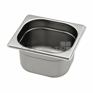 GN 1/6 (h=200 mm) nerezová plná