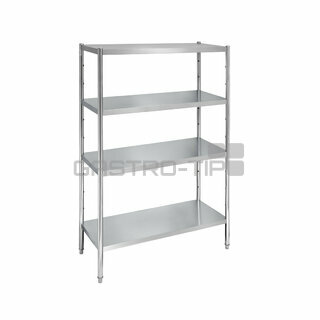 Regál nerez 1600x400x1800 4P