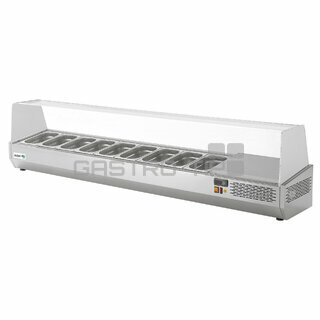 Pizza chladící pultová vitrína Asber GV-200 (GN1/4)