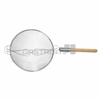 Cedník s dřevěnou rukojetí - průměr 355mm