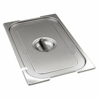 Víko GN 1/2 OPTINOX nerez, výsek pro naběračku a ucha