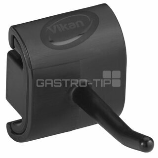 Háček k nástěnnému držáku, 41 mm černý 10129