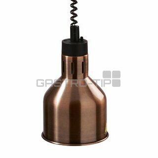 Infra lampa závěsná - měď