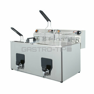 Fritéza Fiamma FF 15+15 TR NVV s výpustí