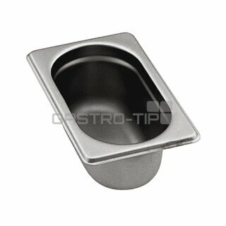 GN 1/9 (h=65 mm) nerezová plná OPTINOX