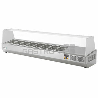 Pizza chladící pultová vitrína Asber GV-150 (GN1/4)