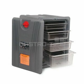 Termoport P600 světle šedý (dveře bez pantů)