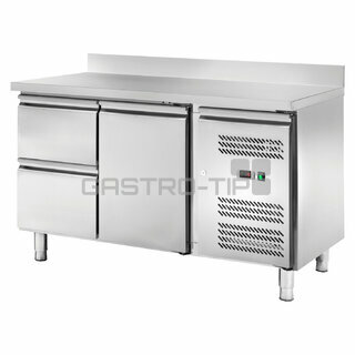 Stůl chladící AK2204TN GN1/1 (1 dveře/2 zásuvky) -2/+8°C