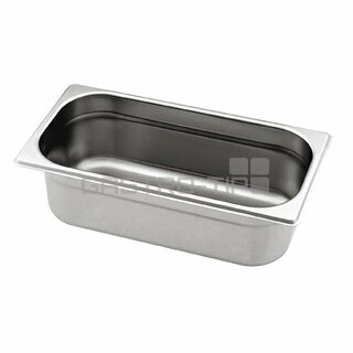 GN 1/3 (h=100 mm) nerezová plná