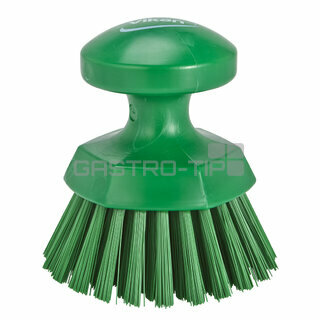 Kartáč ruční kulatý 11cm T/zelený 38852