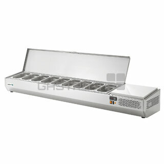 Pizza chladící pultová vitrína Asber GVL-200 (GN1/4)