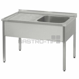 Dřez - 100x70, nádoba 40x50x25 cm vpravo