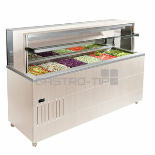 Vitrina bufetova vyhrivana DOGE Wall 1000 1PC