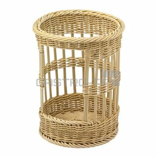 Koš na bagety kulatý - světle béžový