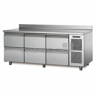 Chladící stůl TA17/6M s deskou a zadním lemem