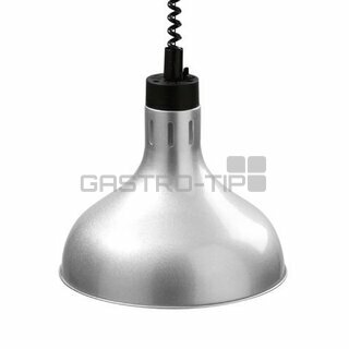 Infra lampa závěsná - chrom